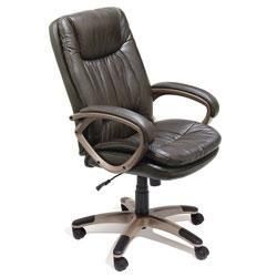 Realspace Soho Harrington High back Leather Chair