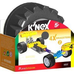 KNex Dragsters Yellow: Toys & Games