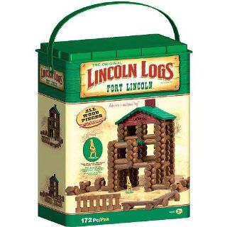 Lincoln Logs Building Set   Fort Lincoln 172 Piece Set Toys & Games