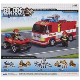 Blok Squad Deluxe Pompiers   Achat / Vente JEU ASSEMBLAGE CONSTRUCTION