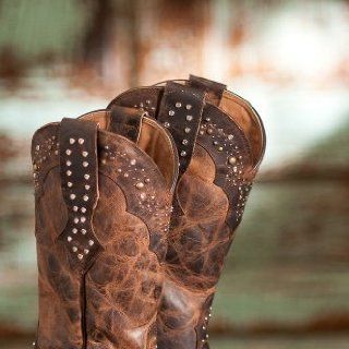 Women Rhinestone Cowboy Boots Shoes