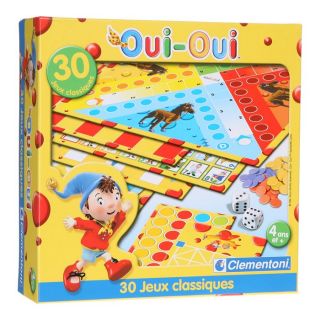 Clementoni 30 Jeux classiques Oui Oui   Achat / Vente JEU DE PLATEAU