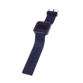 Fashion Black Square Cube LED Watch Touch Screen Watch Wrist Watch