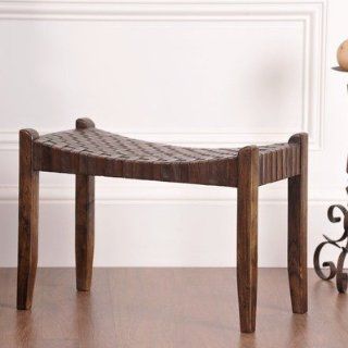 Saddler Wood Bench Furniture & Decor