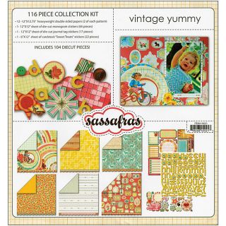 Sassafras Lass Vintage Yummy 116 piece Collection Kit