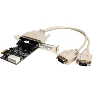 StarTech 2 Port RS232 PCI Express Serial Card with Power Output