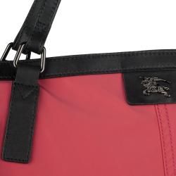 Burberry 3753610 Small Pink Nylon Tote Bag