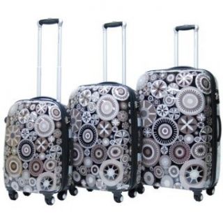 Carnival Expandable Hardsided 3 Piece Spinner Luggage Set