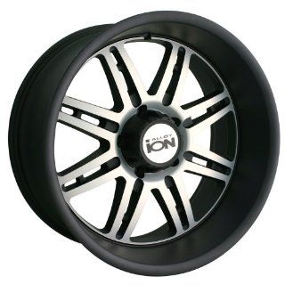 Ion Alloy 183 Matte Black Wheel with Machined Face (20x12/6x139.7mm