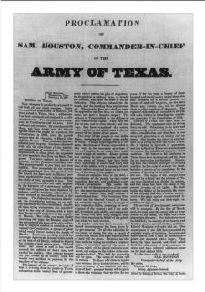  in Chief of the Army of TexasDecember 12, 183