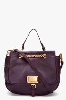 Marc By Marc Jacobs Chocolate Leather Ross Bag for women
