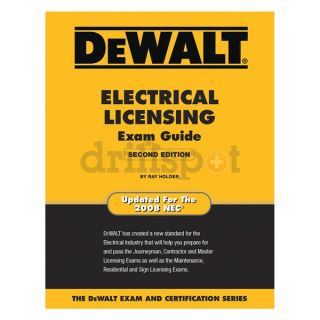 Dewalt 9780979740312 DEWALT Electrical Lic Exam 2008 2nd Ed