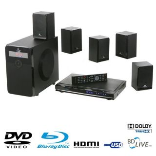 Ensemble Home Cinéma Blu ray 5.1   Puissance audio 460W   Prise HDMI