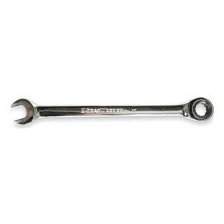 Westward 1LCH2 Ratcheting Combination Wrench, 1/4 in.