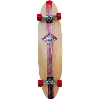 43 inch Woody Double Kicktail Skateboard