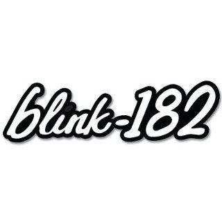 Blink 182 logo bumper sticker 5 x 3    Automotive