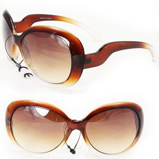 Womens Two tone Brown Fashion Sunglasses Today $8.89 4.5 (10 reviews