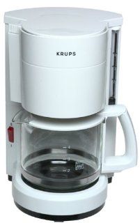 Krups 183 71 ProCafe 4 Cup Coffeemaker, White Kitchen