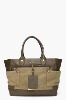 Marc By Marc Jacobs Green Hayley Tote for women