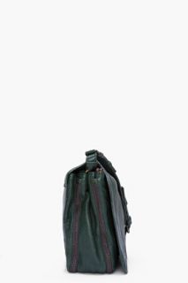 Jerome Dreyfuss Dark Green Albert Messenger Bag for women