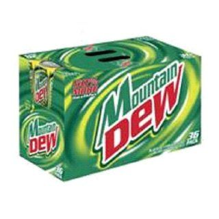 Mountain Dew   36/12 oz. cans   CASE PACK OF 4 Grocery