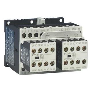 Eaton XTCR007B21A IEC Contactor, Rev, 120VAC, 7A, 2NO/1NC, 3P