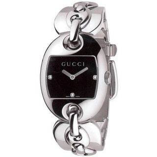 Gucci Womens 121 Marina Chain Diamond Watch