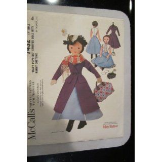 Mccalls 7432 Mary Poppins Walt Disneys Stuffed Doll