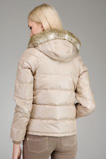 Juicy Couture  Metallic Gold Puffer Jacket for women