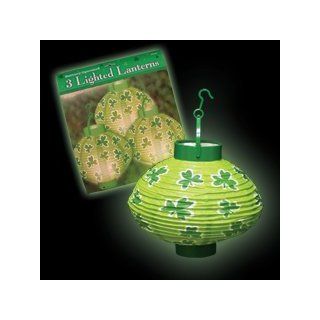 St Patricks Day Light Up Lanterns (3 Pack) Everything