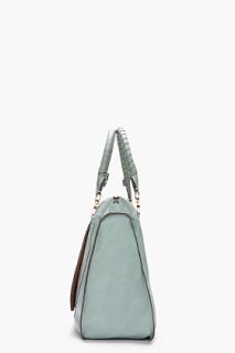 Chloe Seafoam Green Leather Marcie Bag for women