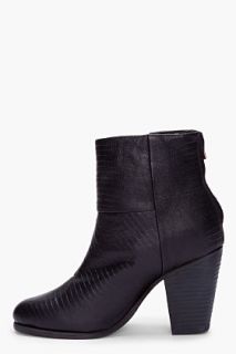 Rag & Bone Black Classic Newbury Boots for women