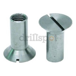 DrillSpot 11103587 #10 32 x 1 Flat Head Stainless Steel Binding Post