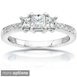 14k Gold 1/2ct TDW Princess Diamond Engagement Ring Today $739.99 4.1
