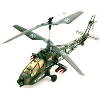 Radio Control 4 Channel AH64 Military Apache Helicopter
