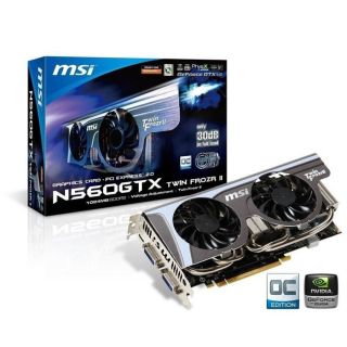 MSI GeForce GTX560 Twin Frozr II/OC   Achat / Vente CARTE GRAPHIQUE