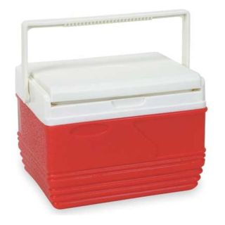Approved Vendor 4AAP9 Personal Cooler, 11.6 qt., Red