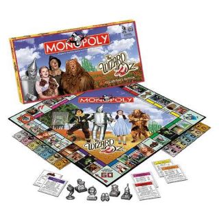 The Wizard of Oz Collectors Edition Monopoly Game