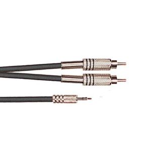 YELLOWCABLE   Raccord 2 RCA M /1 J ste. 3.5   Achat / Vente CABLES