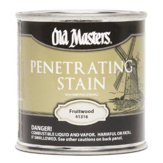 Old Masters 41316 1/2 Pint Penetrating Stain, Fruitwood  