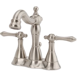 Fontaine Bellver Brushed Nickel Centerset Bathroom Faucet Today: $125
