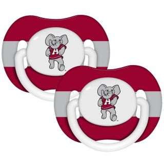 Alabama Crimson Tide Pacifiers (Pack of 2) Today $7.19