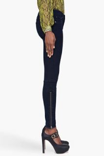 Rag & Bone The Devi Zip ankle Indigo Jeans for women