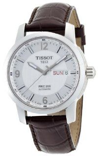 Tissot Mens T0144301603700 PRC 200 Silver Day Watch Watches 