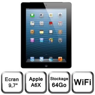 Tablette tactile avec écran 9,7 capacitif   Processeur Apple A6X