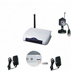 Mini Gadgets Inc. HS203USB 2.4GHz Color Spy Cam with PC