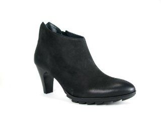 Paul Green Womens Laurel Slip On Pump,Black Leather,8.5 M US Shoes