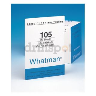 Whatman 2105 862 Lens Cleaning Tissue, 20 x 30 cm, PK100