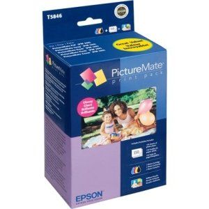 Epson T5846 Picturemate 200 series print pack (includes