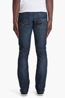 Levis 511 Skinny Zipper Dark Blue Jeans for men